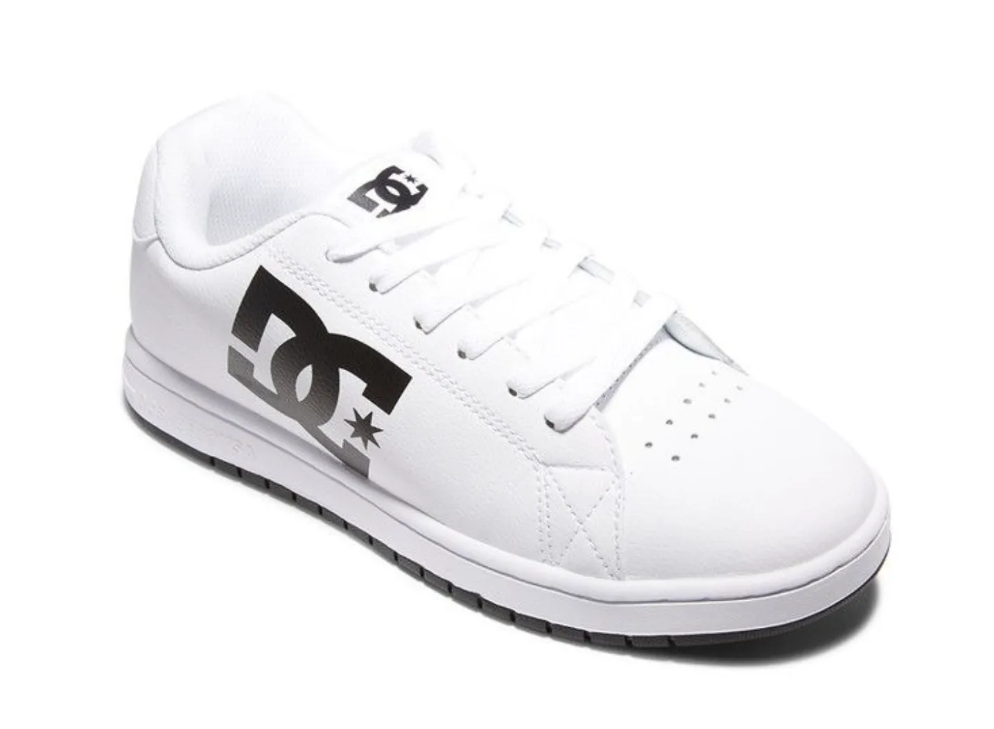 DC - Men s Gaveler Cupsole Shoe - Black/White - Men UK 7