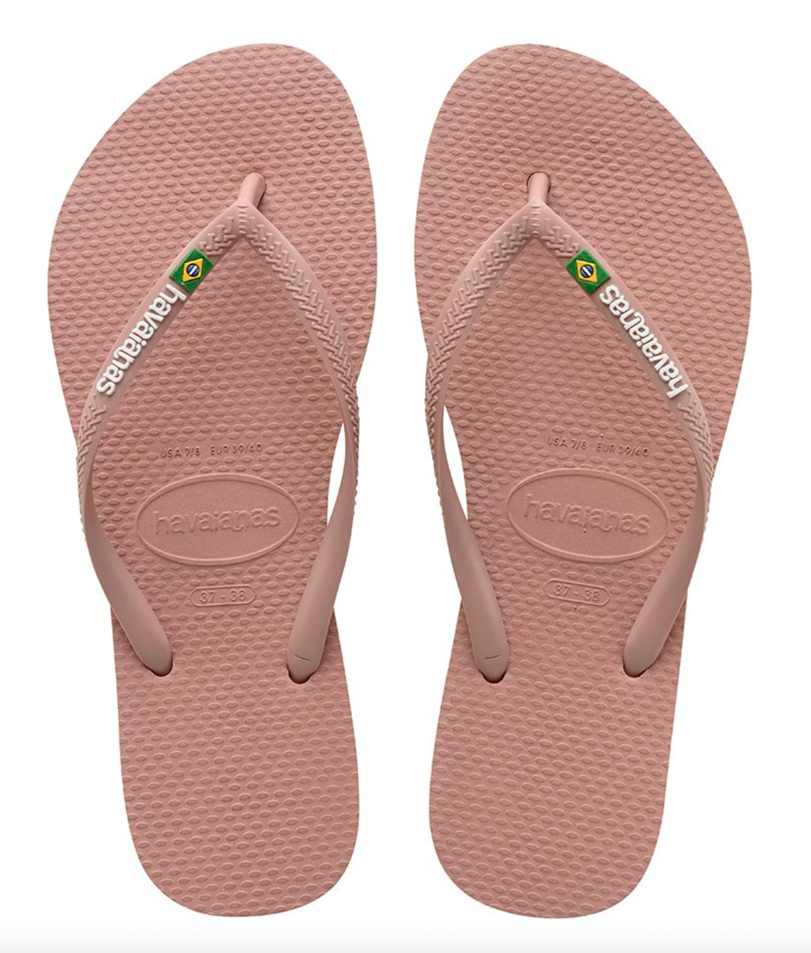 Havaianas - Slim Brazil - Crocus Rose 3544 - UK 6/7