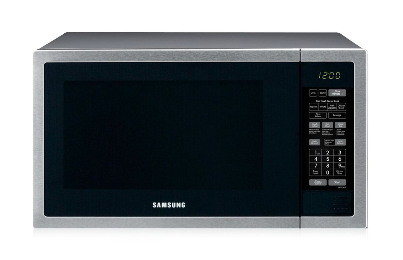 Samsung - 55L Microwave 1000W - Stainless Steel and Black