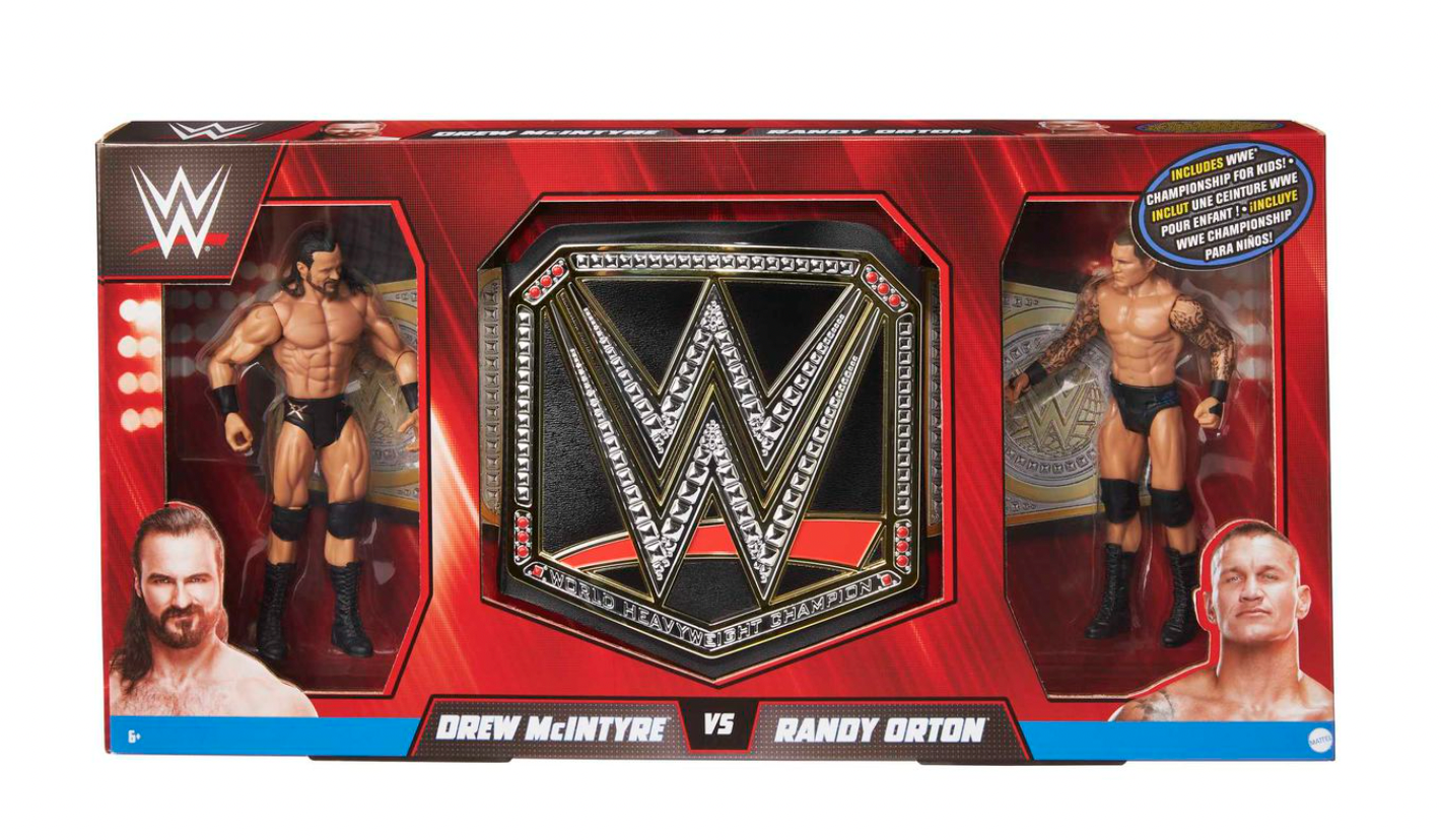 WWE Championship Rivals Set With Drew Mcintyre Vs Randy Orton Figures