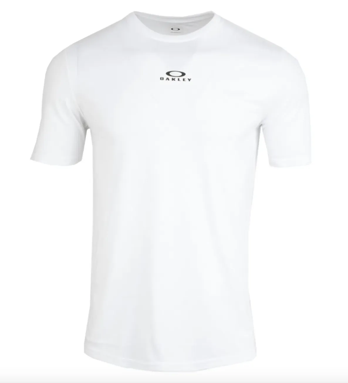 Oakley Men s Bark New Short Sleeve - White - Men L