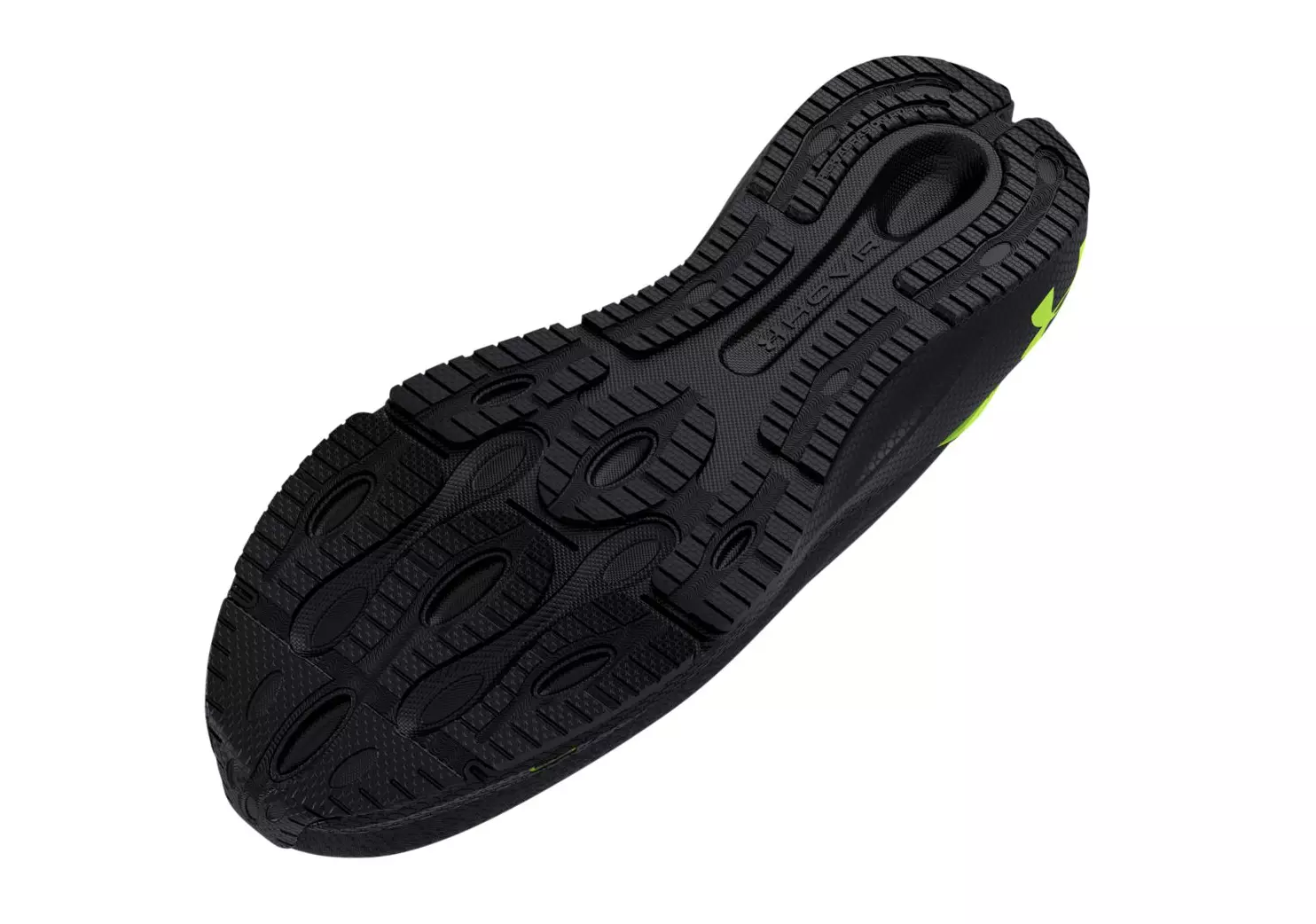 Under Armour Mens Hovr Machina 3 Road Running Shoes - Black/Lime Surge - UK 7.5 - Image 2