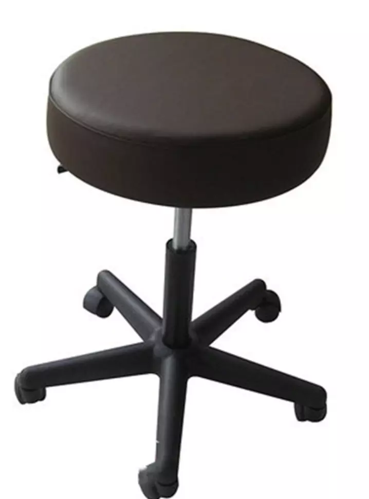 Doctors Stool - Black (New, open-box)