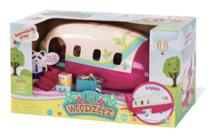 Li'l Woodzeez Airplane Playset (New, packaging damaged)