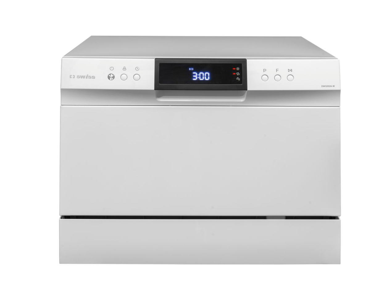 Dishwashers Swiss 6 Place Eco Wash Counter Top Dishwasher (NEW