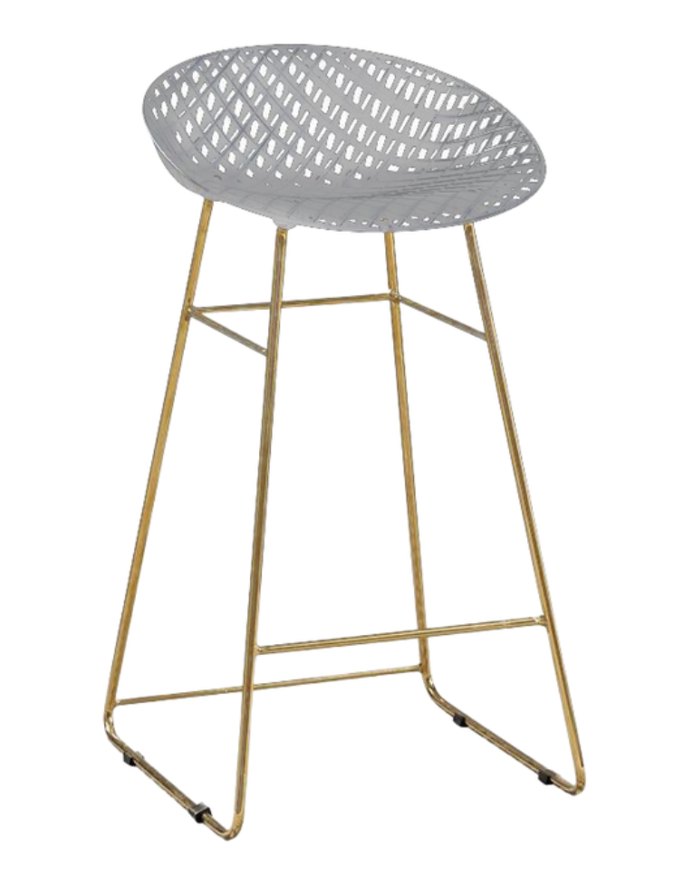 Bar Chair Vienna Fine living - Grey