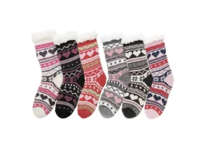 6 Set Winter Socks Assorted (New)