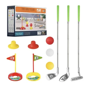 Childrens Outdoor Sports Games Indoor Scalable Golf Club Set Toy (New)