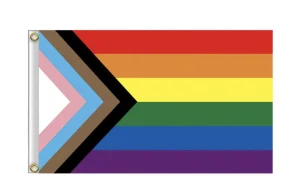 Decor Rainbow LGBTQ All Inclusive Pride Flag (150x90cm) (New)