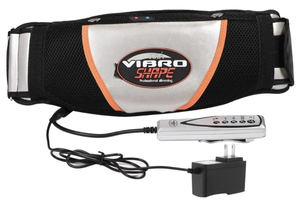 Electric Slimming Belt Vibrating Waist Trimmer (New, packaging damaged / no packaging)