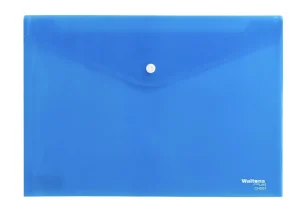 Primeline Carry Folder A4 (Blue) x 6 (New, sealed)