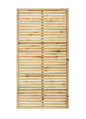 Framed Trellis Emily Panel 1800 x 900mm (Horizontal Slats) (New)