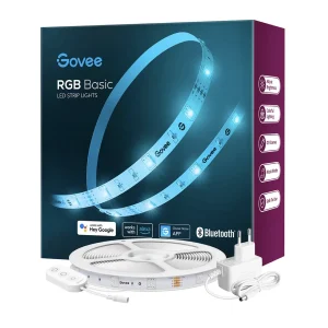 Govee LED Strip 5m Long Alexa Smart RGB WiFi LED Strip (New, open-box)