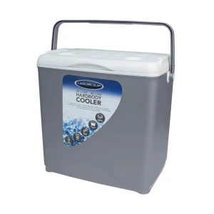 Leisure Quip Hard Body Cooler Box Silver Capacity 28L /48 cans (New)
