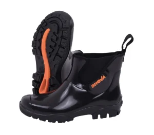 Neptun Shova Chelsea Ankle Gumboot - Black - SA 7 (New)