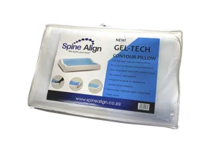 Spine Align Gel Tech Contour Pillow (New)
