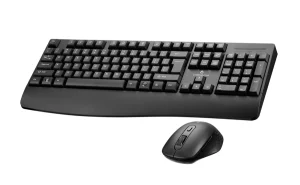 Volkano Meteor Series Ergonomic Wireless Keyboard and Mouse Combo (New, open-box)
