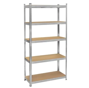 5 Tier Adjustable Storage Shelving 180x90x40cm 125kg (New)
