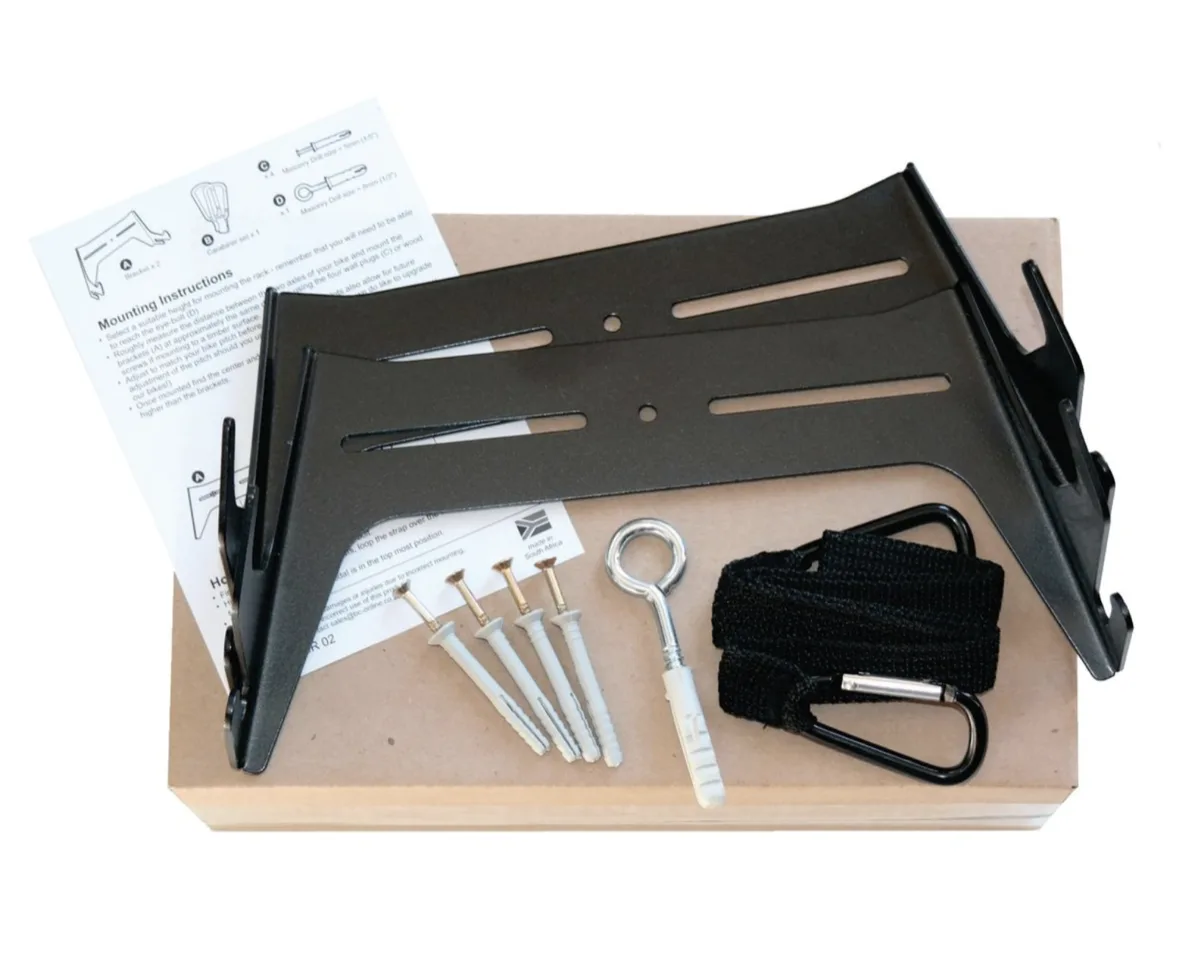 Bike Rack - Secure - Wall Mounted - The most secure Bike Rack in the LEVITATE range (New, open-box)
