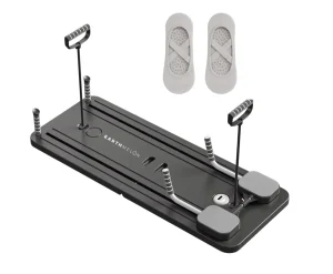 Earthmelon 8-in-1 Fitness Pilates Board Full Body Home Workout System - Grey (New)