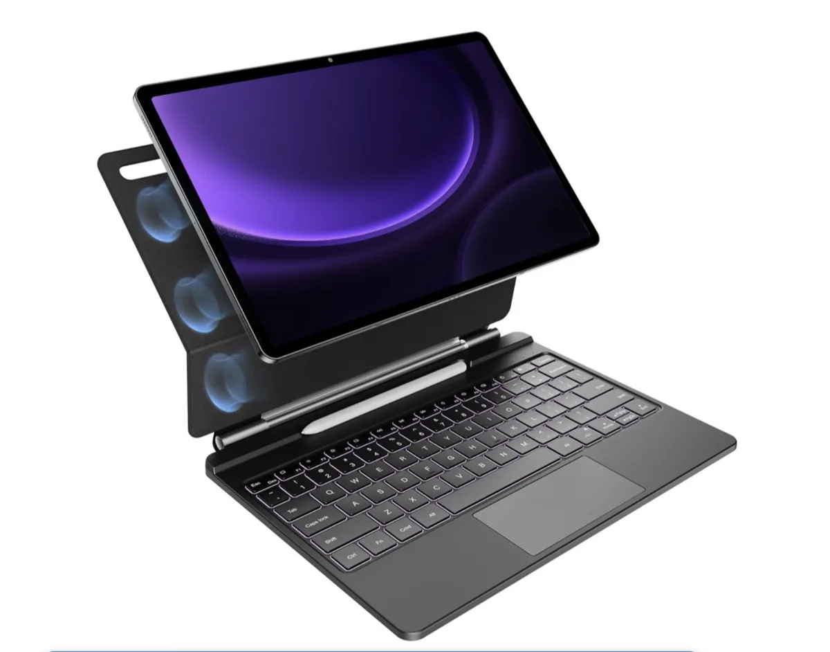 Magentic Keyboard ONLY Compatible with 12.4" Samsung Galaxy Tab Series (New, open-box)
