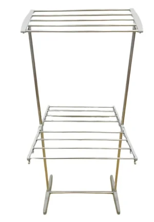 Multifunctional Mobile Folding Clothes Drying Rack (New, open-box)