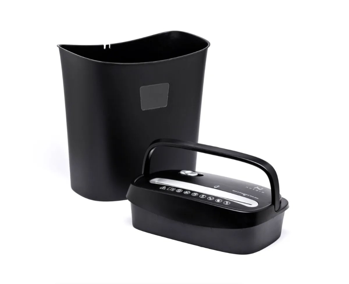 Novaro MaxShred Compact Cross-Cut Shredder - 8 Sheet Capacity (New, packaging damaged / no packaging)