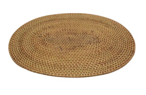 Ratten Weaved Placemats - Set of 6 - 38 - Table Decor - Oval - 6pc (New)