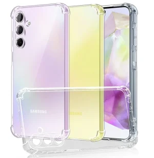 TPU Transparent Shockproof Clear Case Compatible with Samsung Galaxy A35 (New)