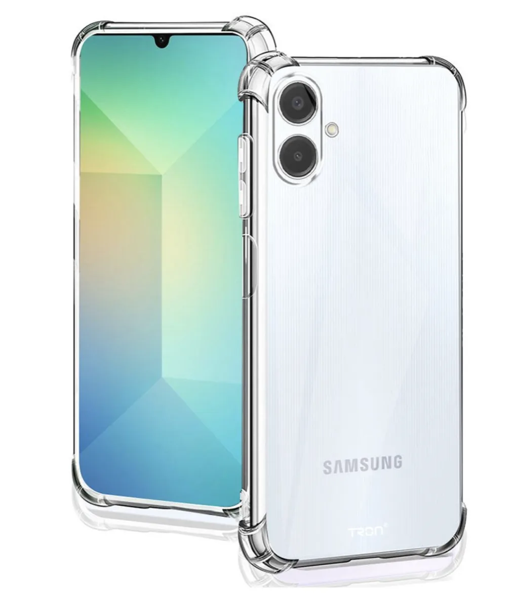 TRON Protective Shockproof Transparent Gel Case for Samsung Galaxy A06 4G (New)