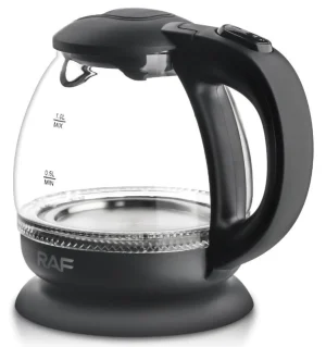 1L 1600W RAF Glass Kettle R.7910 (New)