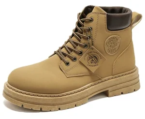 Boots For Men or Women Lightweight Hiking Boots Marten Boots - Light Brown - EU 43 (New)