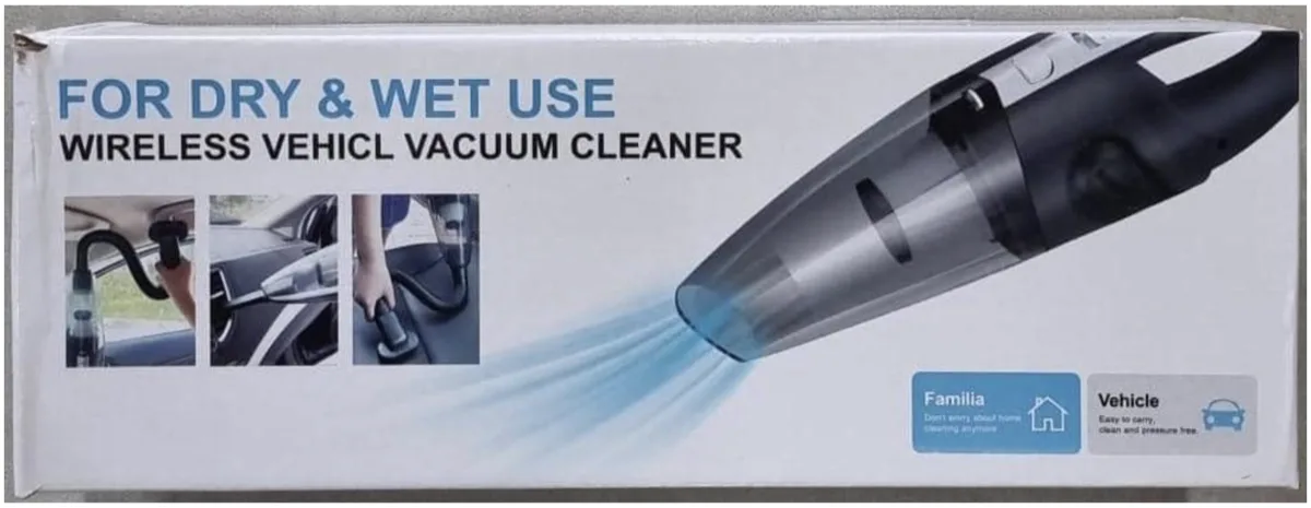 Car Vaccum Cleaner - (New)
