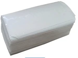 Folded Paper Tissue 2PLY 2400 SHEETS - Folded Paper Towel - Consumable 2400 Per Box (New)