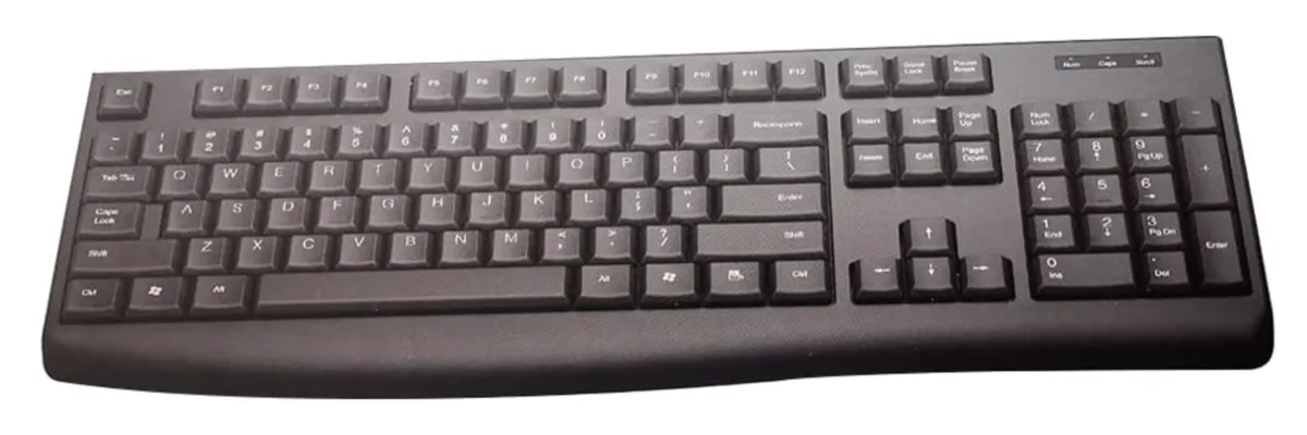 Lekkermotion - KM220 Multimedia Wireless Keyboard and Mouse Set, Black (New, packaging damaged / no packaging)