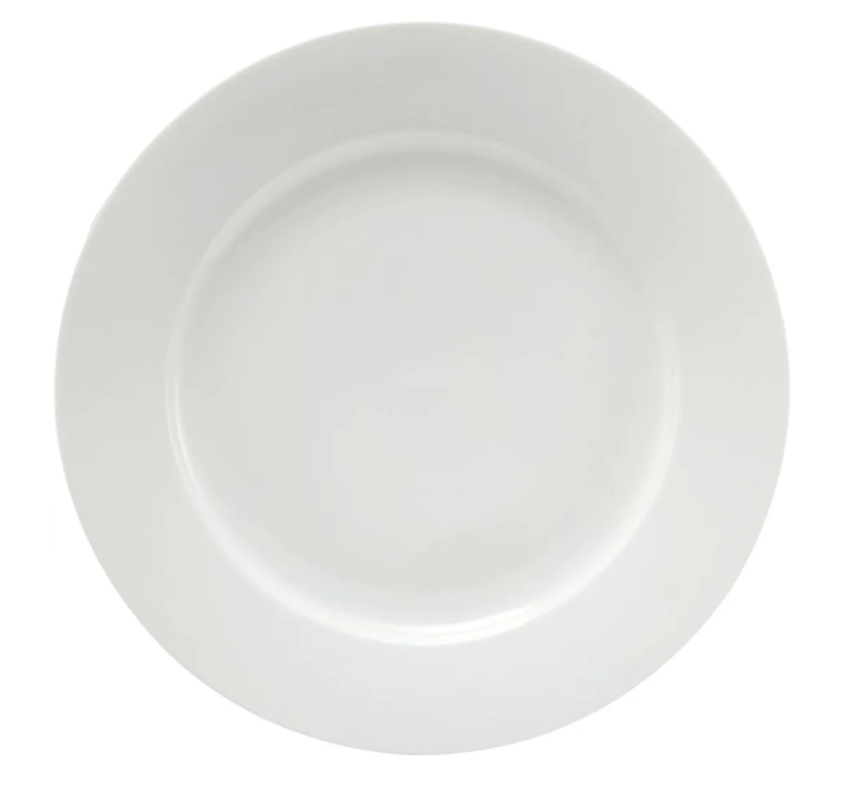 Maxwell Williams - 27cm White Basics Rim Dinner Plate - Set of 4 (New, open-box)