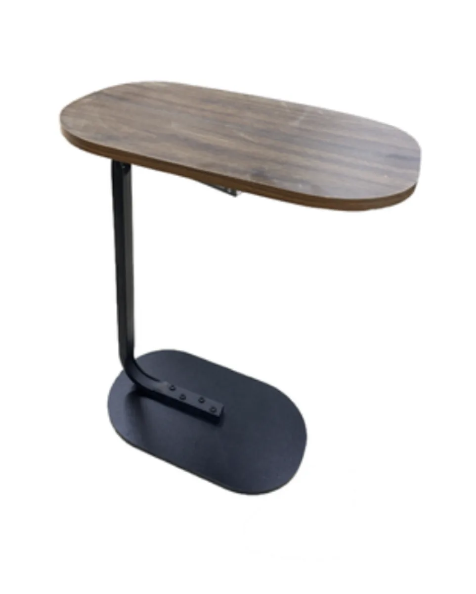 Multifunction Portable C-Shaped Metal Frame End Table (New)