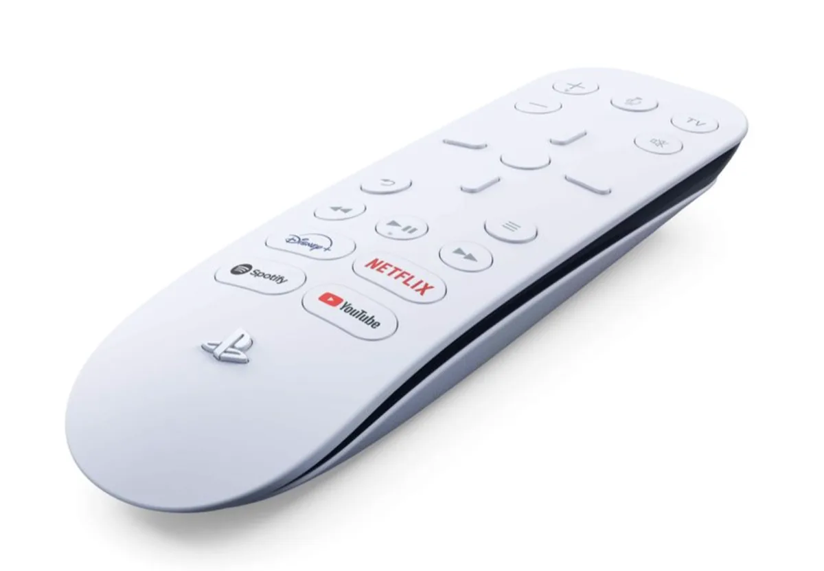 Playstation 5 Media Remote - Glacier White (PS5) - SONY Playstation PS5 Media Remote CFI-ZMR1 (New, sealed)