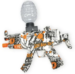 Shooting Elite - Gel Water Blaster MP5 Toy Gun - Toys for Boys - Blue - Water Bead Blaster Gun Toy (New, open-box)