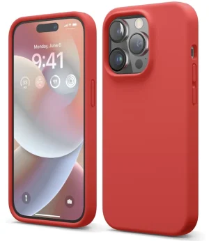 Silicone Case - Red iPhone 15 (New)