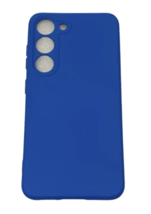 Silicone Phone Case Compatible with Samsung Galaxy S23 Plus - Samsung Galaxy S23 - Blue - Phone Cover for Samsung Galaxy S23 (New)